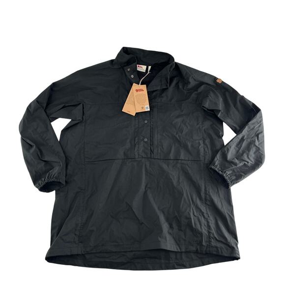 Fjallraven Women's Black Abisko Hike Anorak Jacket Size XL - Picture 3 of 12
